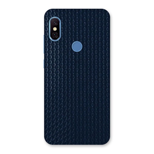 Blue Pattern Back Case for Redmi Note 6 Pro